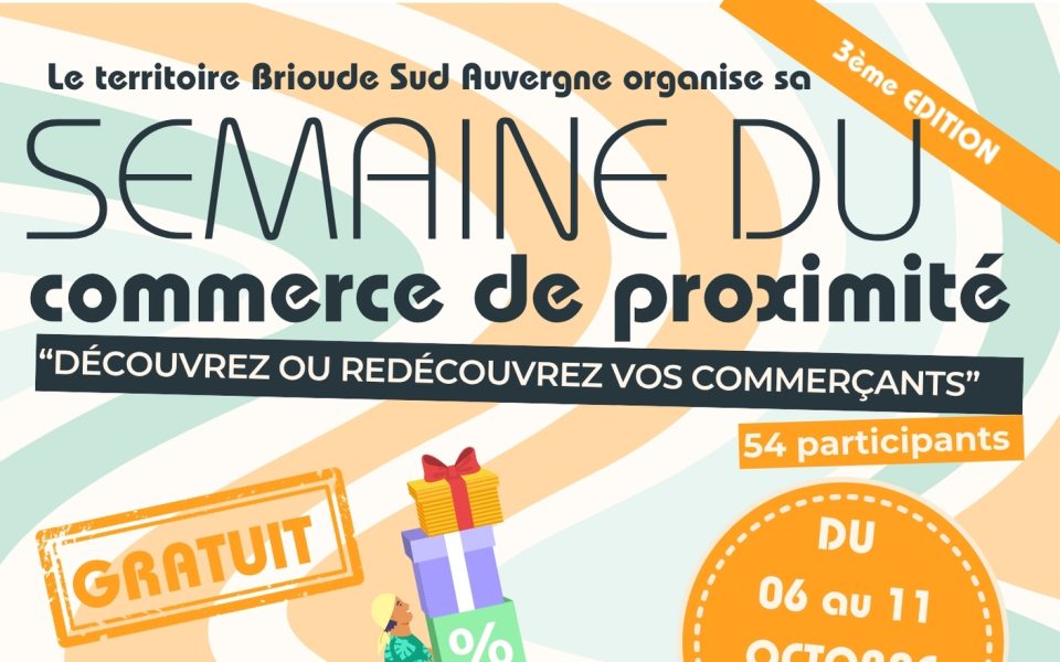 Semaine du commerce de proximité