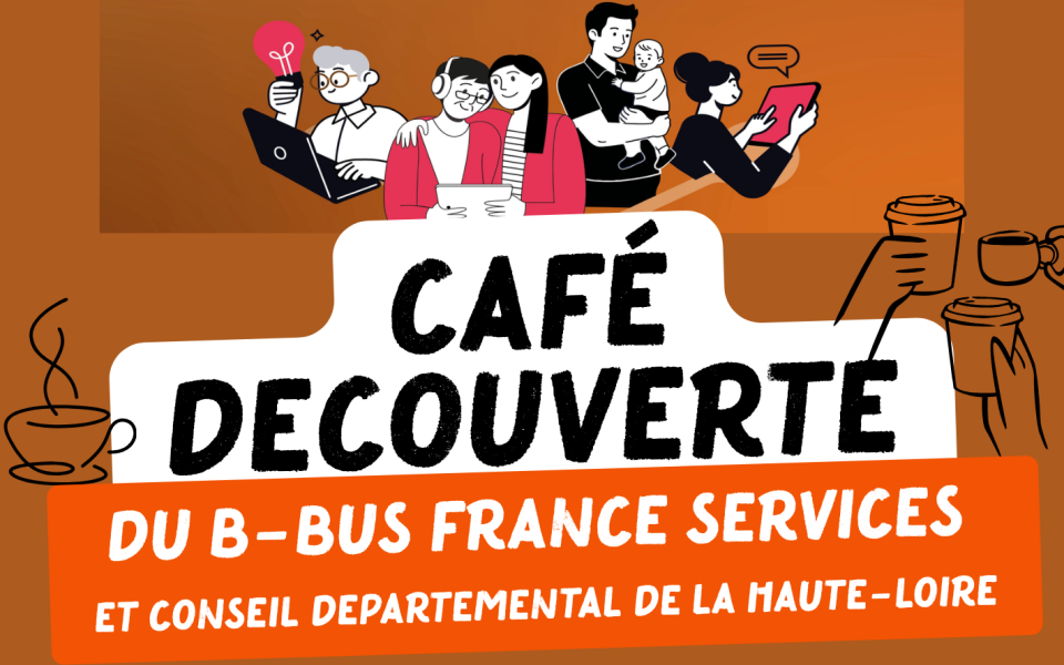Automnales du numérique – Cafés découverte du B-Bus France Services à Brioude et Cohade